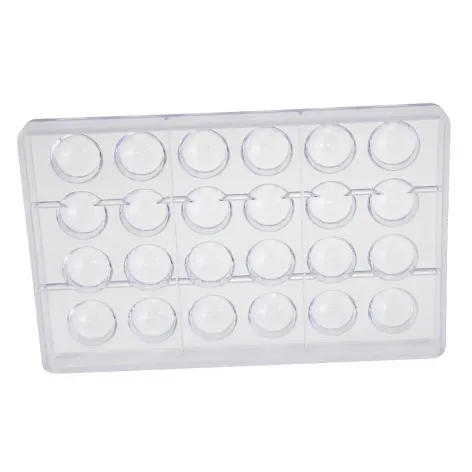 Half Sphere Praline Mould; 24 pieces